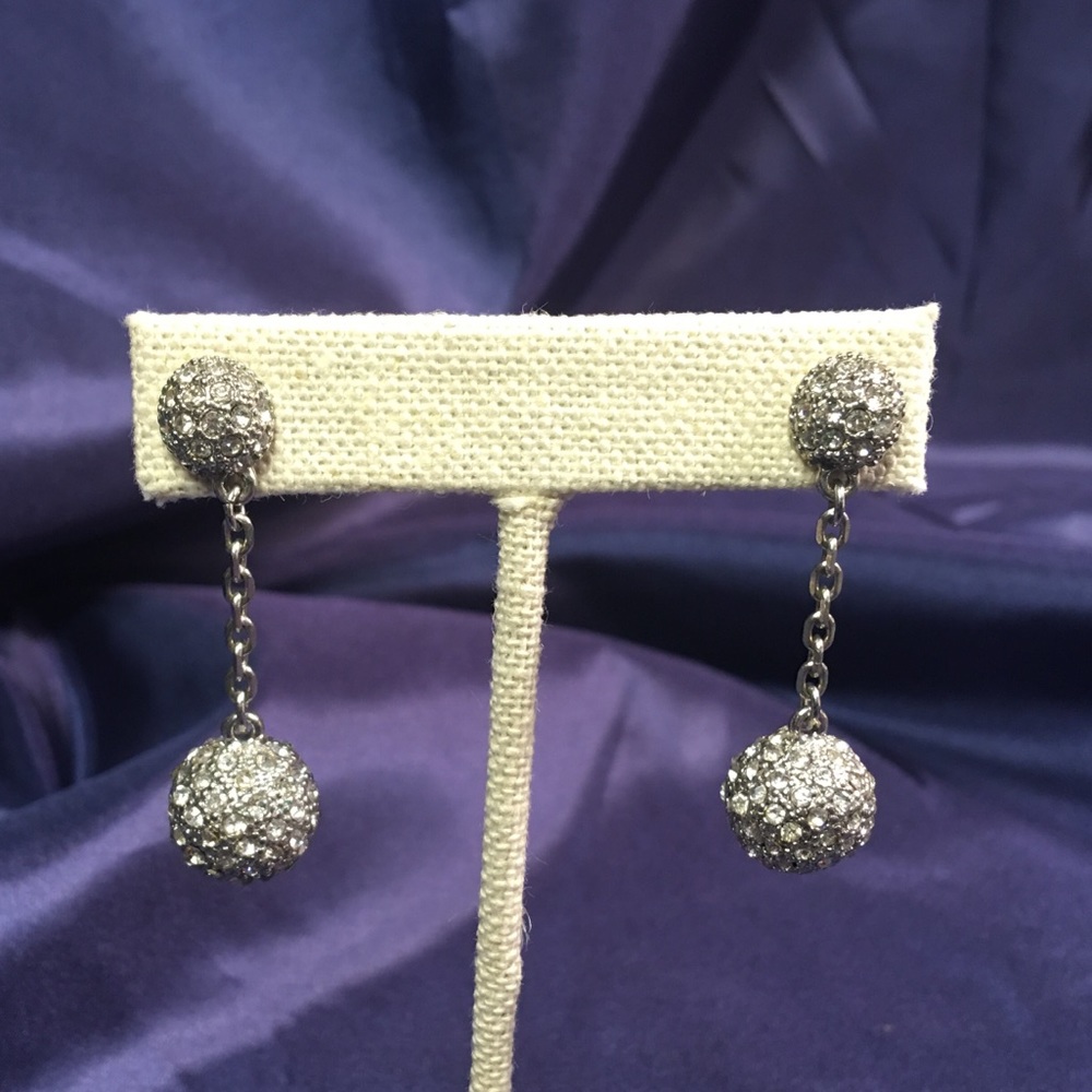 Crystal drop earrings